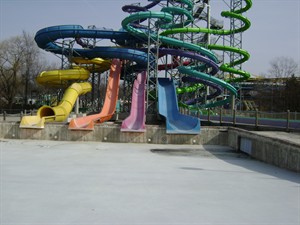 Wildwater Kingdom Water Slide Injection